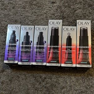 OLAY Regenerist Skincare Collection - Purple and Black